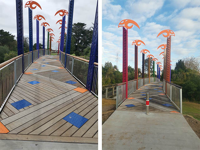 Otara Creek Reserve Bridge & Paths