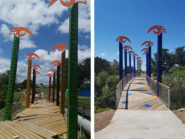Otara Creek Reserve Bridge & Paths